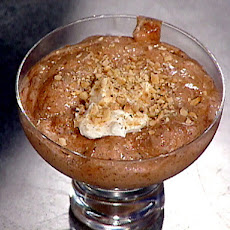 Old Fashioned Chocolate Mousse with Toasted Hazelnut Cream