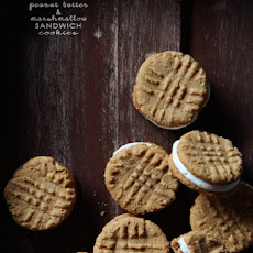 Peanut Butter & Marshmallow Sandwich Cookies