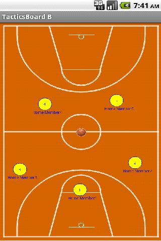 【免費運動App】Basketball  Tactics Board-APP點子