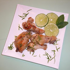 Mint Mojito Chicken Wings