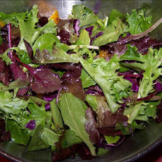 Mixed Green and Mandarin Orange Salad
