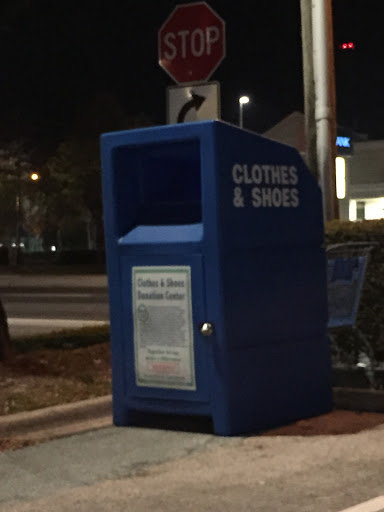Clothes & Shoes Donation Center Box