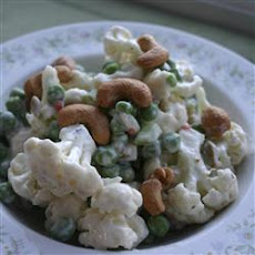 Pea and Cauliflower Salad