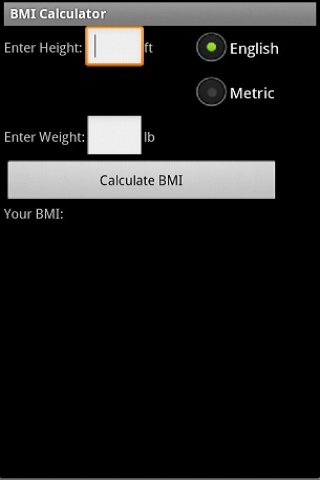 BMI Calculator w Ads