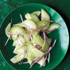 Quick Pickled Cucumber Salad