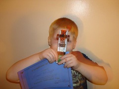 Isaac's Pinewood Derby Entry