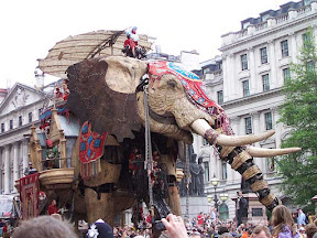 The Elephant approaching