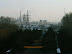 Looking out of my clasroom in main building. Nice view over coalfiled towards powerstattion.