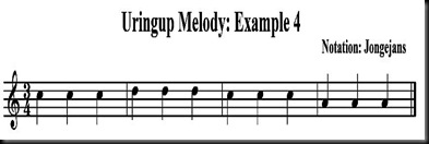 Uringup melody 4