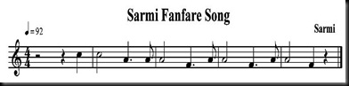 Sarmi fanfare song