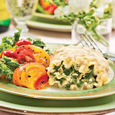 Spinach Lasagna Rollups