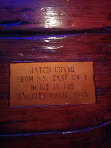 Hatch Cover From S.S. Zane Grey