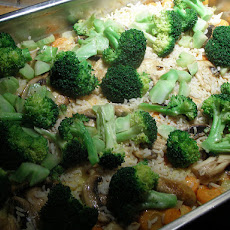 Chicken, Rice, Broccoli & Cheese Casserole
