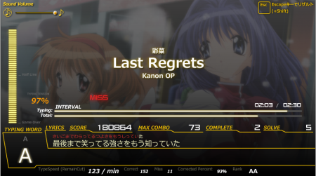 Last regrets