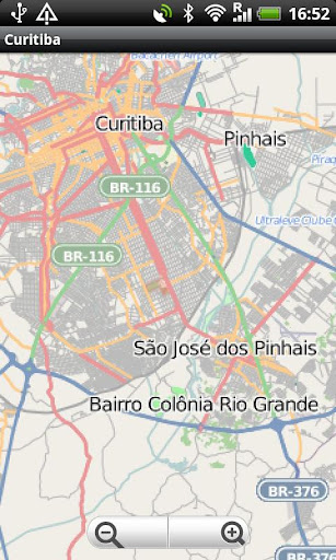 Curitiba Street Map