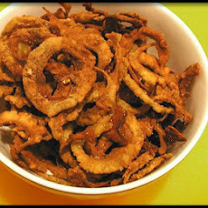 Fried Karela Chips (Bitter Gourd)
