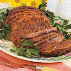 Bacon-Topped Meat Loaf