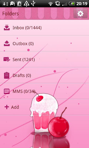 【免費個人化App】GO SMS Pro Milk Shake Theme-APP點子