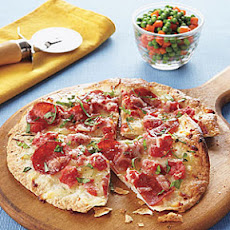 Thin-Crust Turkey Pepperoni Pizzas