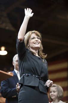 Gov. Sarah Palin in Reno, Nevada, Oct. 21