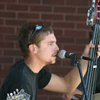 Jeff Rose, Zak Bunce, Scott Zylstra harmonize during a show in Cadillac, MI