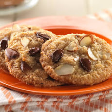Double Almond Chocolate Chip Cookies (Gluten-free)