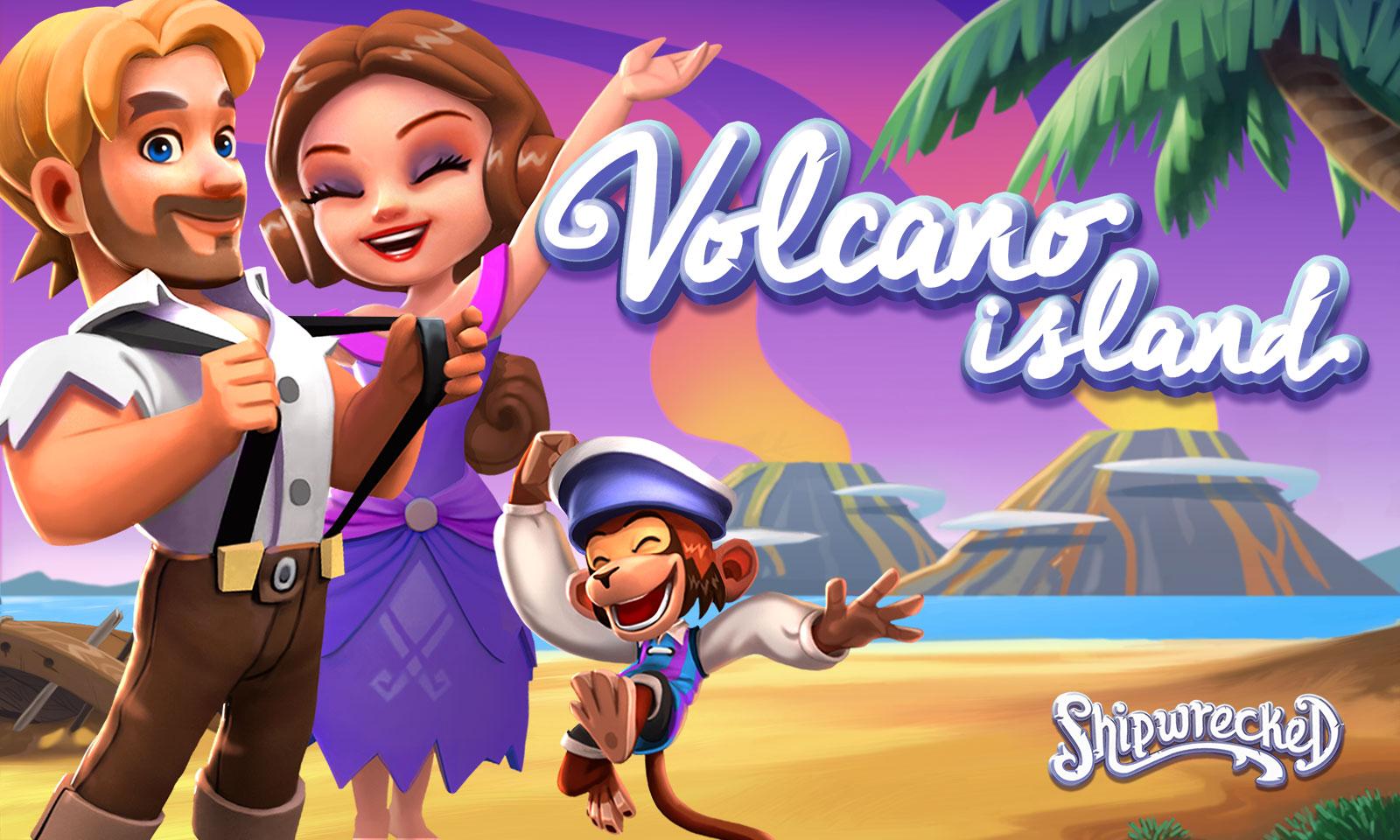 Android application Volcano Island: Tropic Paradise screenshort
