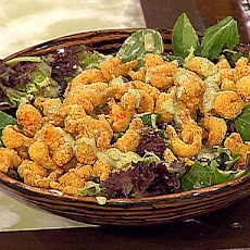 Fried Crawfish Salad