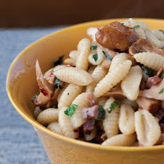 Gnocchetti with Pancetta, Chanterelles, and Mint Recipe