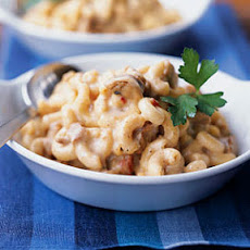 Stovetop Sausage Mac and Cheese