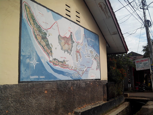 Indonesian Map Mural