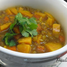 Lentil Stew With Pumpkin or Sweet Potatoes