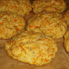 Carrot and Herb Dinner Biscuits