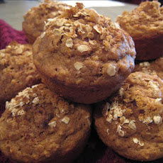 Sweet Potato Oatmeal Muffins