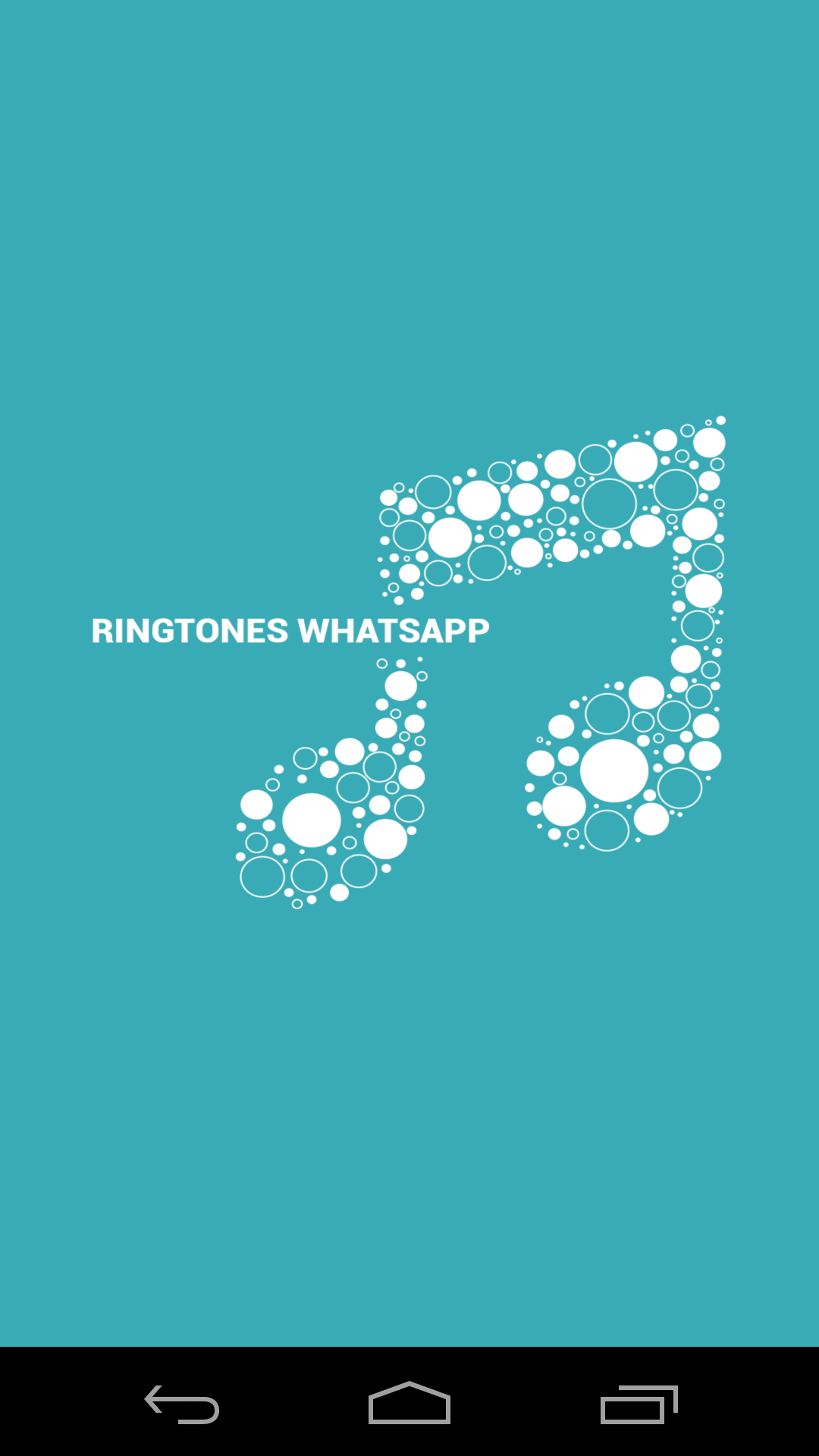 Android application Ringtones for Chat screenshort
