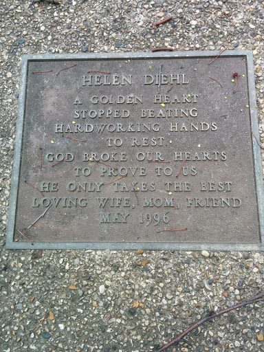 Helen Diehl Memorial