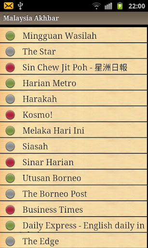berita-harian-malaysia for android screenshot