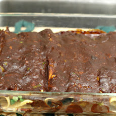 Awesome White Cheese and Chocolate Enchiladas