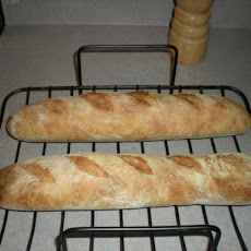 No Knead Baguette