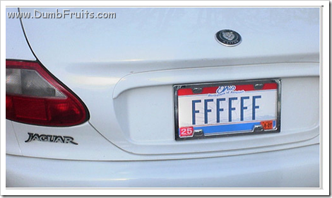 geek graphism licence plate FFFFFF white coloour