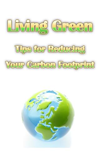 Living Green Tips