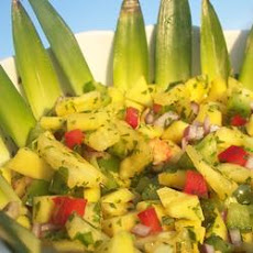 Tropical Mango and Pineapple Paradise Salsa