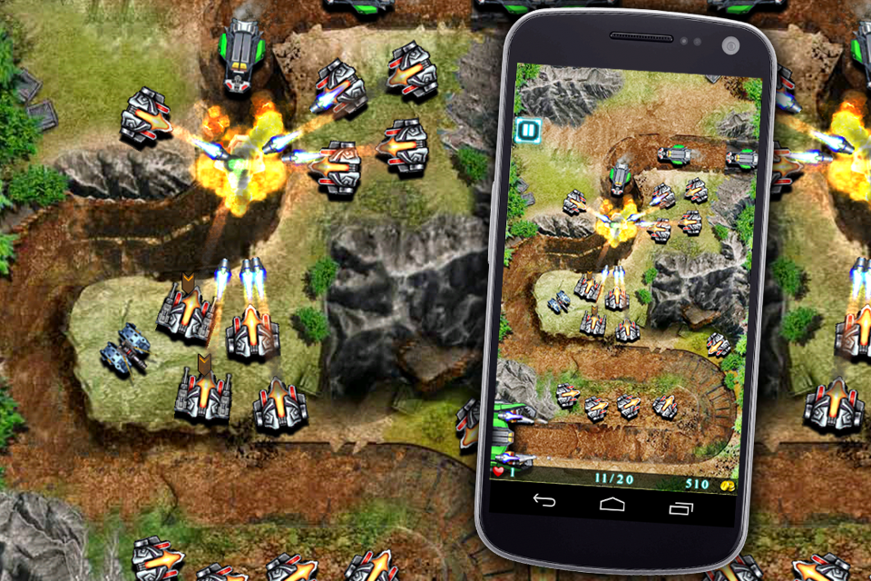Android application Galaxy Defense (Tower Game) screenshort