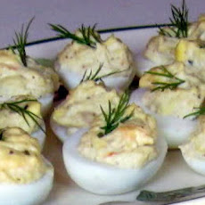 Linda's Shrimp Stuffed Eggs