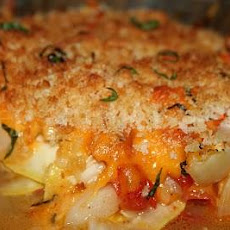 Fresh Tomato and Summer Squash Bake