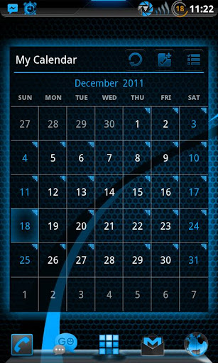 GOWidget SteelBlue ICS - Free