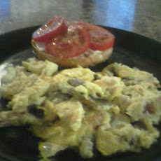 Mushroomie Scrambled Eggs