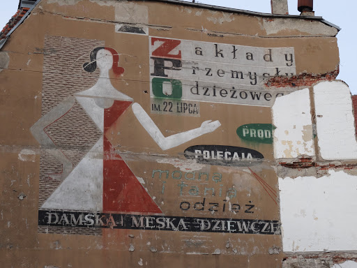 Zakłady Przemysłu Odzieżowego - PRL Mural