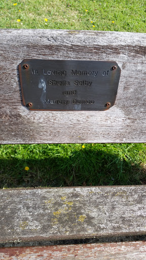 Sheila Selby And Marjory Dunlop Memorial Bench