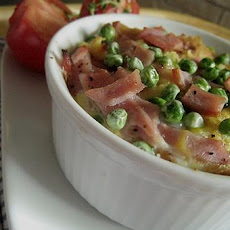 Low Fat Ham and Cheese Strata